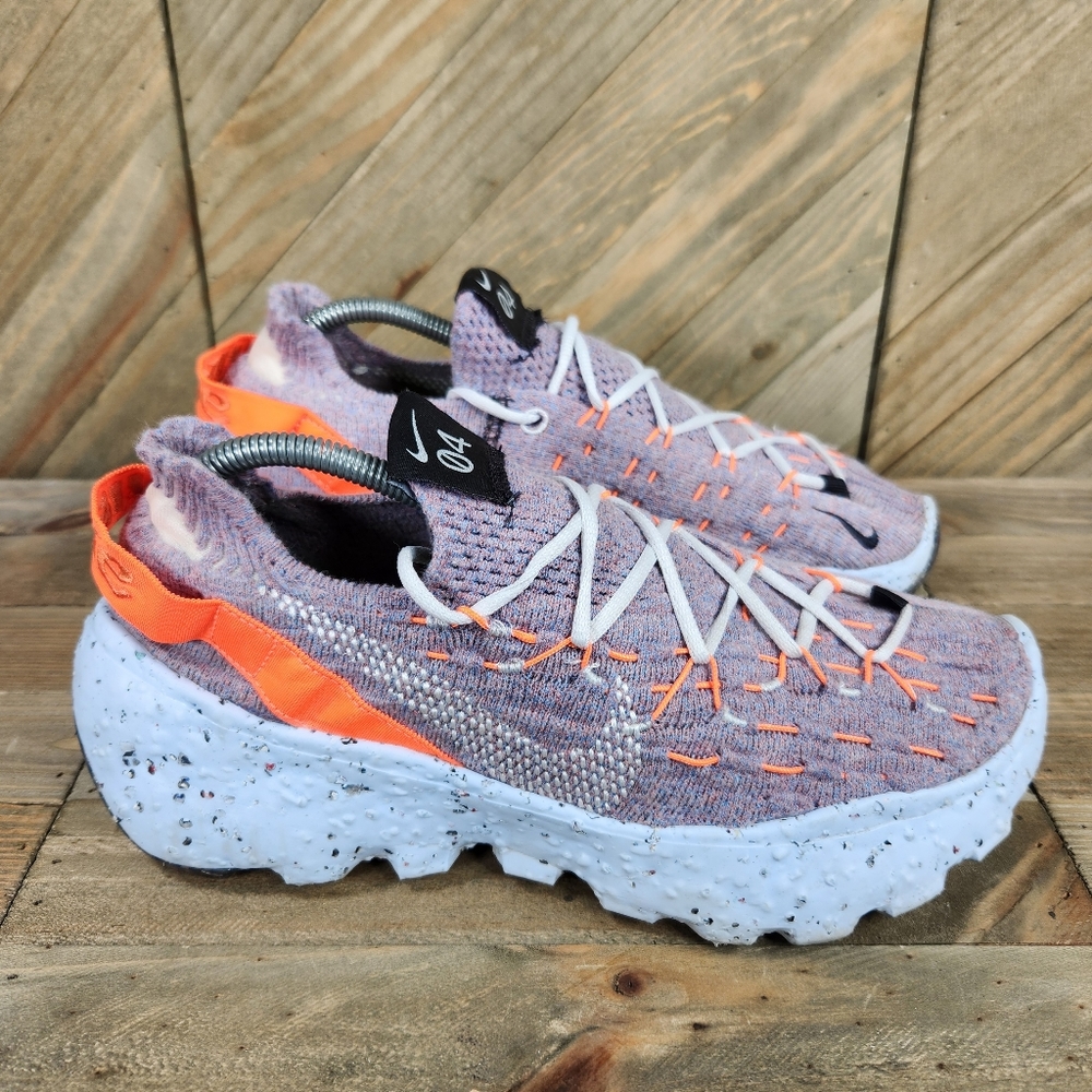 Nike Women's Athletic Shoes - Orange and White